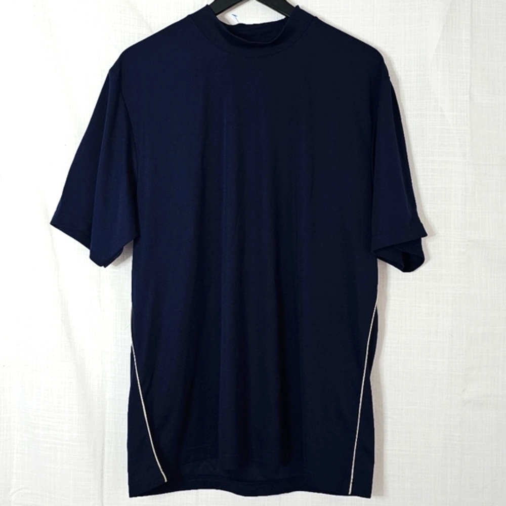 Grand Slam Golf Crew Neck Navy Men's T-Shirt